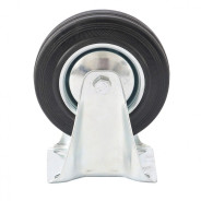 Колесо неповоротное, диаметр 125 мм, крепление платформенное  ...Сибртех 687105