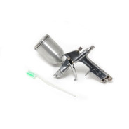 Краскораспылитель мини с боковым метал. бачком (125мл, 1.0мм, 2.0bar, 50-100 л/мин, присоед. резьба ...Partner PA-F2