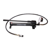 Насос гидравлический ручной с манометром, 1л масла  FORCEKRAFT FK-B700B