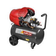 Компрессор SLA-544 коаксиальный ,440 л/мин, 8 атм, коаксиальный, масляный, ресив. 50 л, 230 В, 2,2 к...ASILAK AS2840-2