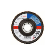 Круг лепестковый 115x22.2 mm K60 конический STANDARD FOR METAL  BOSCH 2608603653