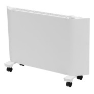 Конвектор электрический XCE-1500, 230 В, 1500 Вт, белый, сушилка, колеса, Х-элемент  ...DENZEL 98131