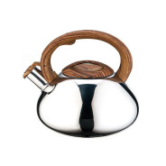 Чайник со свистком, нержавеющая сталь, 3.0 л, Hibiscus (Диаметр 22 см., высота 21.5 см., общий объем...PERFECTO LINEA 52-330004