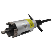 Коронка алмазная d 50 мм. железобетон LASER  HILBERG HM250