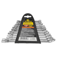 Ключи комбинированные, набор 12пр. (6-15, 17, 19мм)  KINGTUL KT-5124MP DV