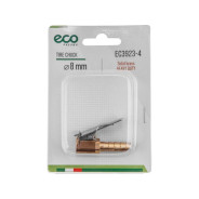 Наконечник для подкачки шин (елочка 8 мм, латунь)  ECO EC3923-4