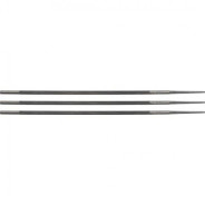 Напильник цилиндрический для цепей 200mm Т15 d4.5mm (3шт.)  FLO 79862