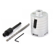 Коронка алмазная d 80 mm железобетон LASER (сухое сверление)  ...HILBERG HM203