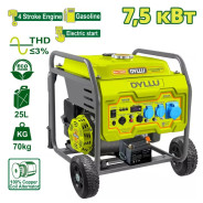 Генератор бензиновый инверторный  DYLLU DTGEAB11