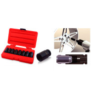 Набор головок ударных для сорванных болтов и гаек 1/2" 17-27,5 мм 8шт.  ...Toptul JGAI0802