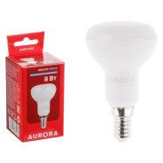 Лампа светодиодная R50 8Вт 230В E14 6000K  AURORA A200-032