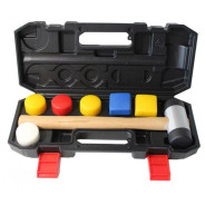 Молоток рихтовочный с набором насадок(L-320 мм, диам. бойка-40мм, квадратный боек-40х40мм)  ...Rock FORCE RF-616S