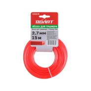 Леска ф 2.7 mm х 15 м квадратное сечение  ВОЛАТ 51030-02