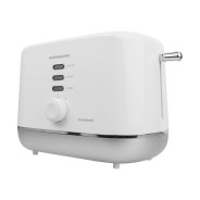 Тостер (750 Вт, 2 ломтика, авт.центровка, подогрев, разморозка, белый цвет)  ...NORMANN AST-037