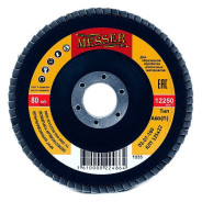 Круг шлифовальный лепестковый торцевой плоский (электрокорунд) А60(П) 125х22  ...MESSER 03-07-160