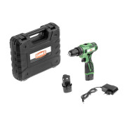 Дрель-шуруповерт аккумуляторная, 12В, 2АКБ 1,5 А/ч, 26Нм, 1350 об.мин,  ACD12/2C...Hammer 824159