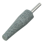Шарошка абразивная, конус удлиненный, для дрели (ПШМ), 19 x 60 mm, хвостовик d6 mm, 63С  ...DENZEL 76022