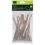 Хомуты, 150 х 4,6 мм, нержавеющая сталь, 50 шт.  Сибртех 45593