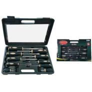 Набор отверток магнитных 10пр. SL, PH  Rock FORCE RF-7010A