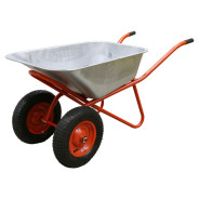 Тачка строительная (130л, 350кг, 2 пневмоколеса 4.00-8)  ECO WB350-2