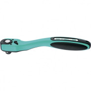 Ключ-трещотка 1/4, 72 зуба, с быстрым сбросом, CrV, 2-х ком. рукоятка  ...Stels 14028