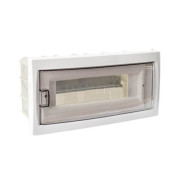 Бокс пластмассовый 12 модулей скрытый с крышкой IP 20 (148х284х107 мм.)  ...BYLECTRICA КНС-12Д