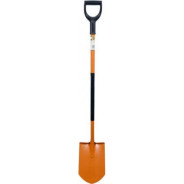 Лопата штыковая цельнометаллическая 45HRC  FLO 35721