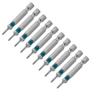Набор бит TORX 6х50, сталь S2, 10 шт.  Gross 11466