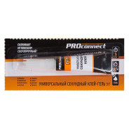 Клей-гель универсальный секундный (3 г) на мульти-карте  ...PROCONNECT 61-0910