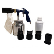 Пистолет пескоструйный пневматический со сменными насадками и песком(бачок-1л,сопло-3.2,давление 6-8...Forsage F-2377