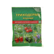 Фунгицид от болезней растений "Триходерма вериде" (п/э пакет 30 гр.)  ... 4620000000000