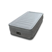 Надувная кровать Twin Comfort-Plush  99х191х46 см.  встр. электрич. насос  ...INTEX 64412