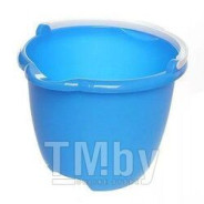 Ведро пластмассовое круглое 12л, MIX  Elfe 92948