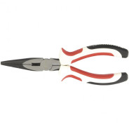 Длинногубцы Premium, 160 mm, прямые, трехкомпонентные рукоятки  ...Matrix 17185