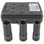 Головки ударные тонкостенные 1/2", 6гр, 3пр. (17-21мм)  Rock FORCE RF-4032TH