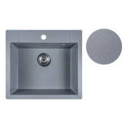 Мойка кухонная из искусственного камня UNIT серебро 550х500 мм,  ...AV Engineering AVE550500SLA
