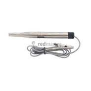 Пробник напряжения 6-24В (~)клипс на проводе,шило,металличекий корпус  ...Force 88422