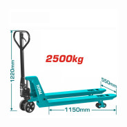 Тележка гидравлическая для поддонов 2500 кг  TOTAL THT301251