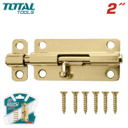 Шпингалет стальной 50 мм  TOTAL THTB102