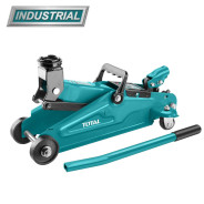 Домкрат гидравлический подкатной 2т (h min 140мм, h max 340мм)  TOTAL THT10821