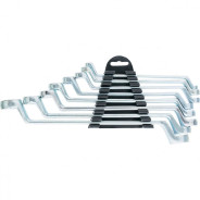 Набор ключей накидных, 6–22 mm, 8 шт., хромированные  Sparta 153755