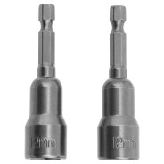 Биты с торцевыми головками 12x65 mm, 2 шт.  Matrix 11790