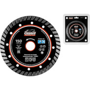 Алмазный круг 150х22 mm универсальный Turbo (сухая резка)  GEPARD GP0802-150