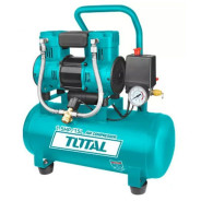 Компрессор безмасленный 15 л, 1,1 КВт,  TOTAL TCS1110152