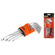 Набор ключей шестигр. 1.5-10мм 9шт длинн. с шар. PRO  STARTUL PRO-89209