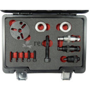 Комплект для снятия муфты компрессора кондиционера (тип компрессоров:GM R4, А6, HR-6, DA-6, V5 A/C, ...Forsage F-04D1003D