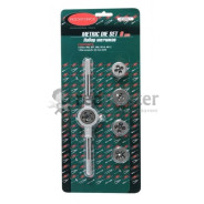 Набор плашек, 6пр. (метрич.)  Rock FORCE RF-C006-1