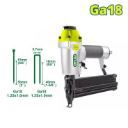 Пневмопистолет для гвоздей и скоб  DYLLU DTBN2540