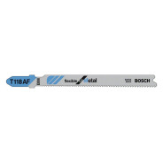 Пилка лобзиковая по металлу, T118AF, 1 шт.,  BOSCH 2608634774