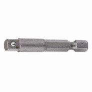 1/4" адаптер-переходник для шуруповертов 1/4"Hex-1/4"Sq. 50ммL  ...Force 8092250